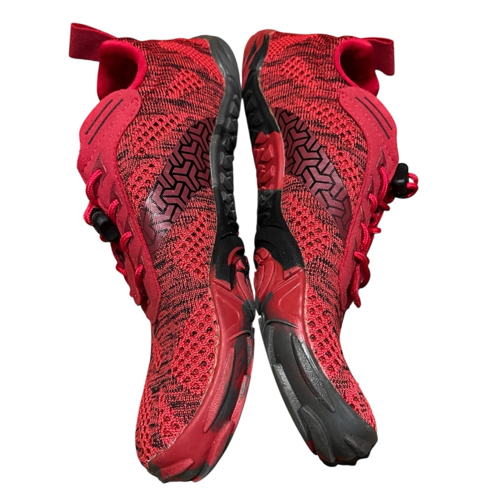 Vibram Women’s Red Black Trail Running Minimal Shoes Size US 6.5  37 - Picture 7 of 9